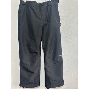Outdoor Gear 3XL Snow Pants Black Insulated Waterproof Skiing Winter